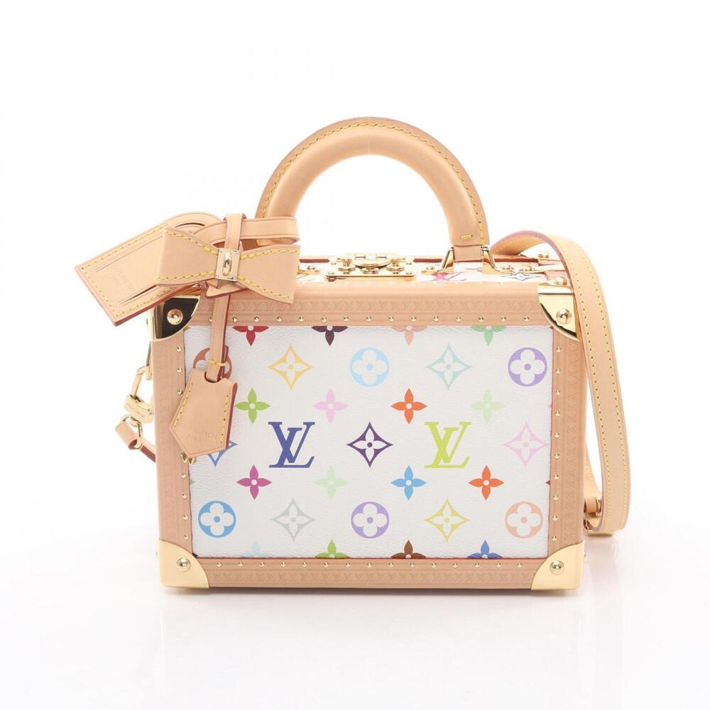 Louis Vuitton LV x TM Petite Valise Monogram Multicolor Handbag, Coated Canva...